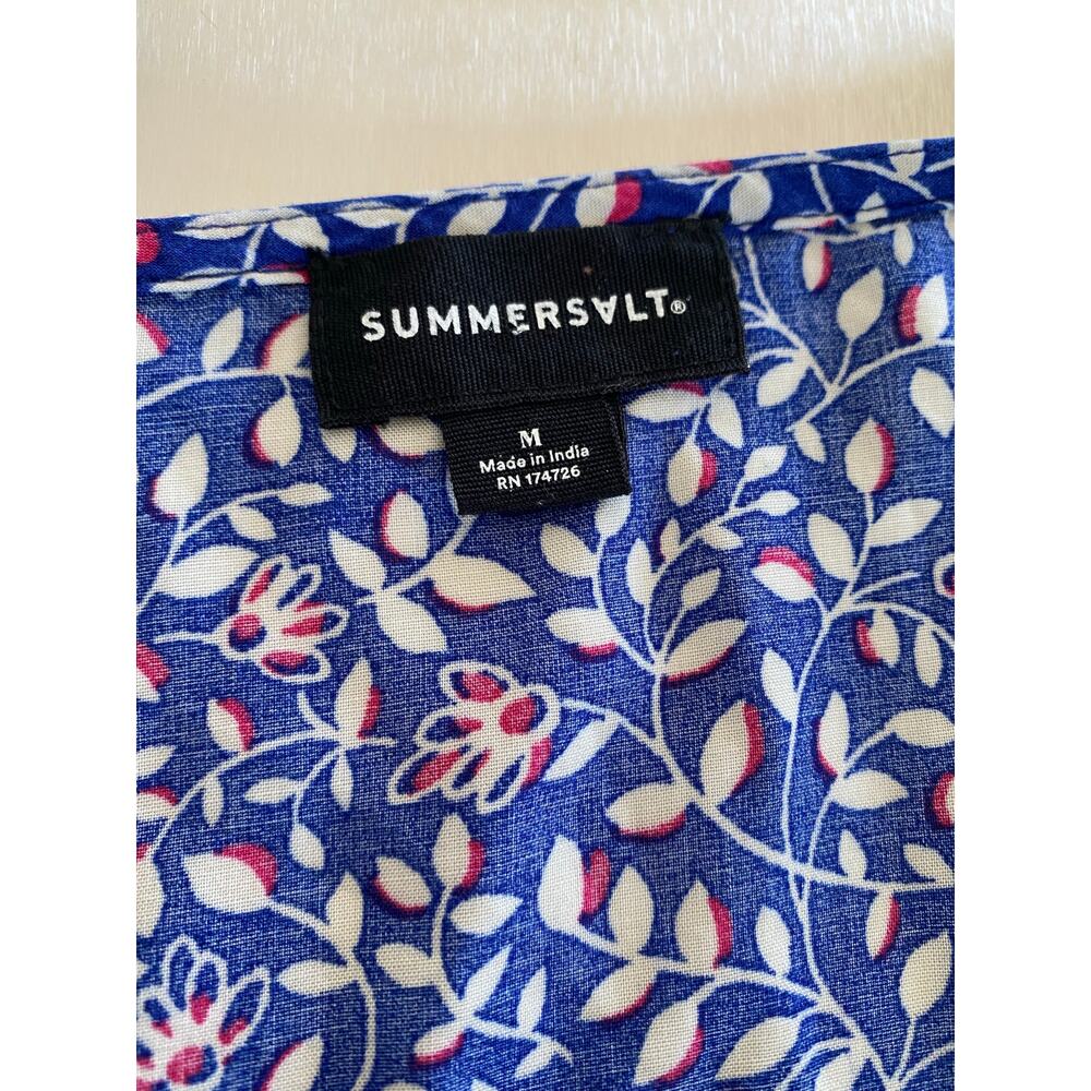 Summersalt Easy Breezy Eco Voile Tunic Cover-Up Mini Dress Size M - Picture 5 of 10